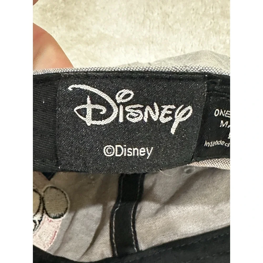 DISNEY Mickey Mouse Gray Cap‎ Hat Adjustable Strap OSFM RN 115665